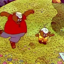 Як годували ведмежа
